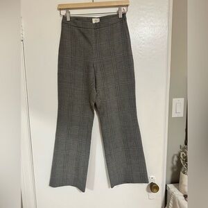Wilfred Black and White Checkered Trousers